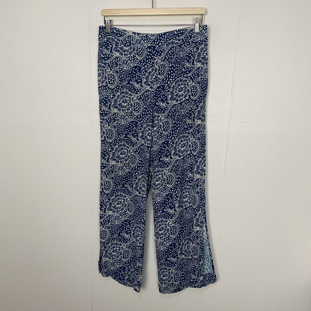 Anthropologie Maeve Women’s 100% Viscose Wide Leg Slit Pants Size Small. - Picture 2 of 16